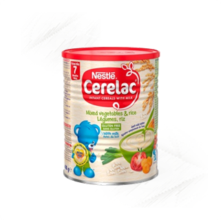 Nestle. Cerelac Mixed Veg & Rice