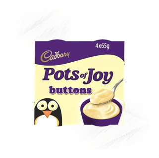 Cadbury. Pots of Joy Buttons 65g (4)