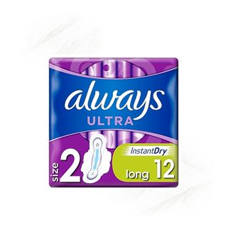 Always | Ultra 2 Long Wings (12)