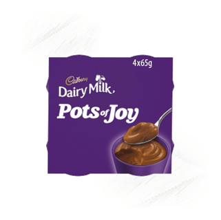 Cadbury. Pots of Joy Dairy Milk 65g (4)