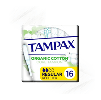 Tampax. Organic Cotton Core Regular (16)