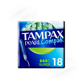 Tampax. Pearl Compak Super (18)