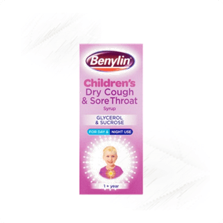 Benylin. Childrens Cough Sore Throat Syrup