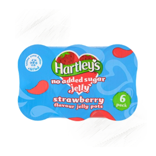Hartleys. Strawberry Jelly No Added Sugar 115g (6)