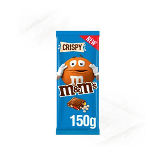 M&Ms. Crispy Chocolate Block 150g M&Ms. Crispy Chocolate Block 150g