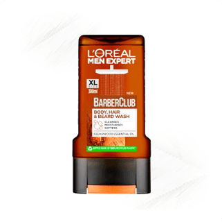LOreal. Barber Club Body, Hair & Beard Wash 300ml