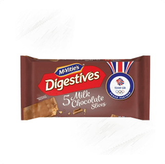 McVities. Digestives Milk Choc Slices (5)