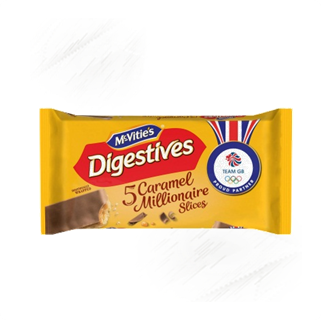 McVities. Digestives Caramel Slices. (5)