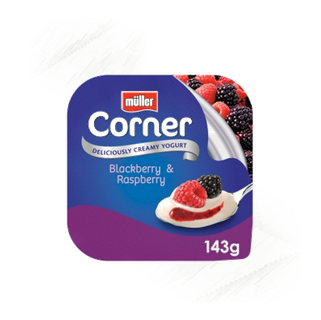 Muller. Corner Blackberry & Raspberry 143g