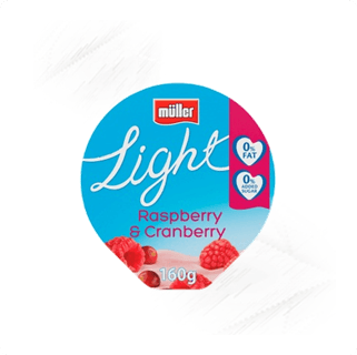 Muller. Light Raspberry Cranberry 160g