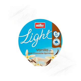 Muller. Light Vanilla Dark Chocolate 160g