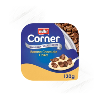 Muller. Corner Banana Choc Flakes 130g