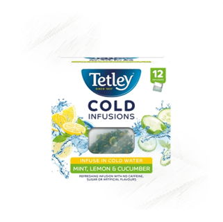 Tetley. Cold Infusions Cucumber & Lemon (12)