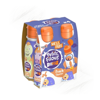 Petit Filous. Peach Drinking Yogurt 100ml (4)