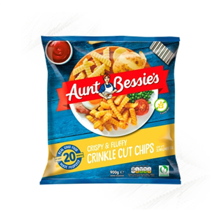 Aunt Bessies. Crinkle Cut Chips 900g Aunt Bessies. Crinkle Cut Chips 900g
