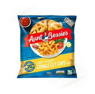 Aunt Bessies. Crinkle Cut Chips 900g