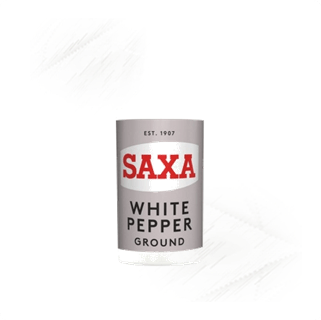 Saxa. Ground White Pepper 25g