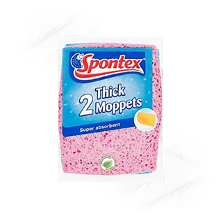 Spontex. Thick Moppets (2)