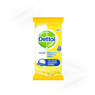 Dettol. Citrus Zest Multipurpose  Wipes (84)