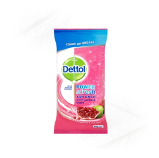 Dettol. Pomegranate & Lime Wipes (84)