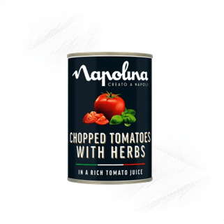 Napolina. Chopped Tomatoes with Herbs 400g