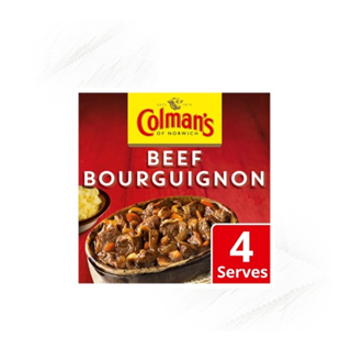 Colmans. Recipe Mix Beef Bourguignon