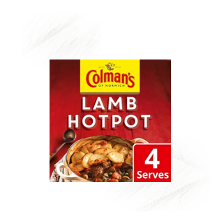 Colmans. Recipe Mix Lamb Hotpot Colmans. Recipe Mix Lamb Hotpot