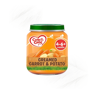 Cow & Gate. Creamed Carrot & Potato 125g