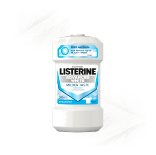 Listerine. Advanced White Mouthwash 500ml