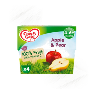Cow & Gate. Apple & Pear 100g (4)
