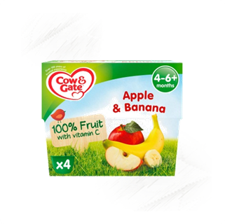 Cow & Gate. Apple & Banana 100g (4)
