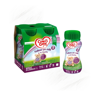 Cow & Gate. Ready 2 (Follow on) 200ml (4)