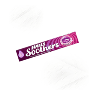 Halls. Soothers Blackcurrant 45g (10)