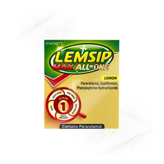 Lemsip. Max All in One Lemon (8)