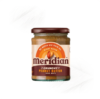 Meridian. Peanut Butter Crunchy 280g Meridian. Peanut Butter Crunchy 280g