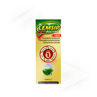 Lemsip. Max All in One Liquid 160ml