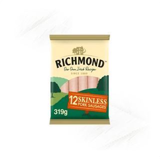 Richmond. Pork Sausages Skinless 319g (12)
