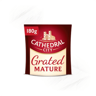 Cathedral City. Grated Mature Cheese 180g