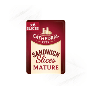 Cathedral City. Sandwich Slices Mature 150g (6)