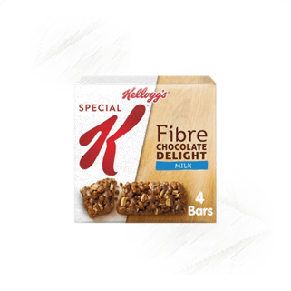 Kelloggs. Special K Milk Chocolate Fibre Bars (4)