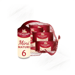 Cathedral City. Mini Mature Cheddar Cheese 20g (6)