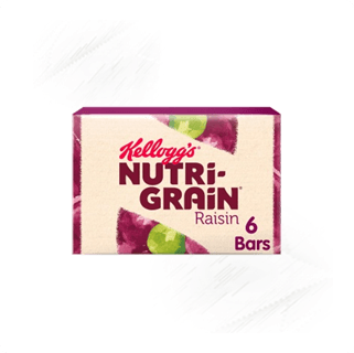 Kelloggs. Nutri-Grain Raisin Bars (6)