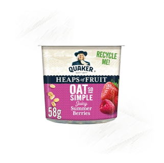 Quaker. Oat-so-Simple Summer Berries 58g