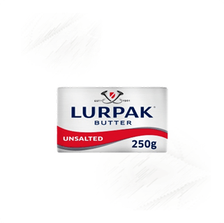 Lurpak. Block - Unsalted 250g Lurpak. Block - Unsalted 250g