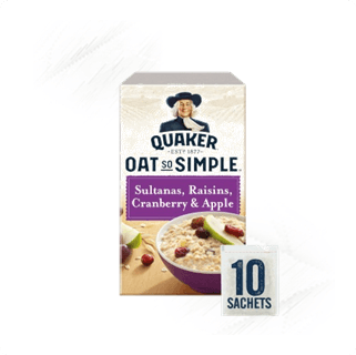 Quaker. Oat-so-Simple Sultanas & Apple 35g (10)