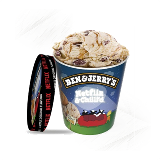 Ben Jerrys. Netflix Chill'd 465g