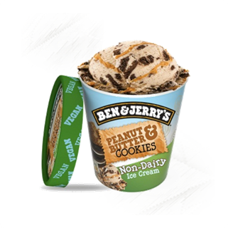 Ben Jerrys. Non-Dairy Peanut Butter Cookie 465g