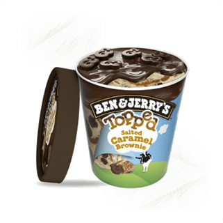 Ben Jerrys. Topped Salted Caramel Brownie 465g