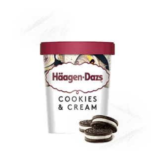 Haagen Dazs​. Cookie & Cream 460ml