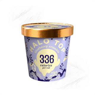 Halo Top. 336 Blueberry Crumble 473ml
